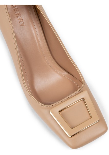 Bej Rengi Topuklu Kadın Ayakkabı - CN106ZBEJM01 modelleri