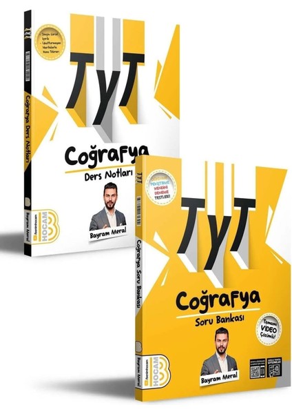 2025 TYT Coğrafya Ders Notları ve Tamamı Video Çözümlü Soru Bankası Seti