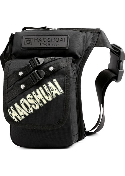 Açık Bisiklet Bacak Çantası Çok Fonksiyonlu Büyük Kapasiteli Bel Çantası Göğüs Çantası Erkek Spor Messenger Çanta (Yurt Dışından)