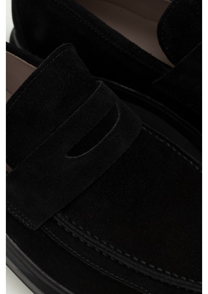DeerySüet Siyah Comfort Erkek Loafer - 01564MSYHP06 modelleri