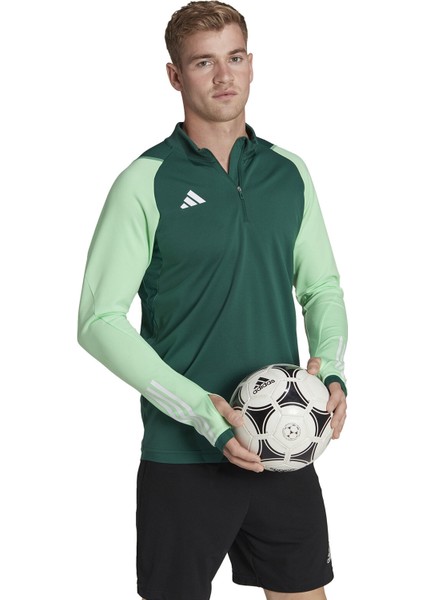 TIRO23 C Tr Top Erkek Futbol Uzun Kollu Antrenman Üstü HU1308 Yeşil modelleri