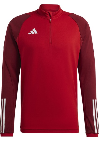 TIRO23 C Tr Top Erkek Futbol Uzun Kollu Antrenman Üstü HI3050 Kırmızı fırsatları