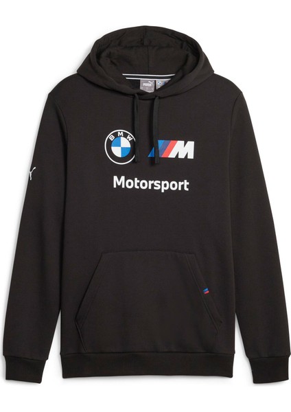 Bmw Mms Ess Hoodie Fleece Erkek Günlük Sweatshirts 62130101 Siyah