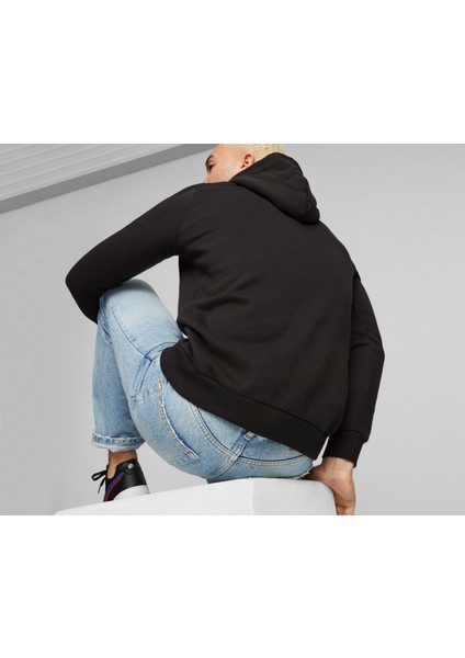 Bmw Mms Ess Hoodie Fleece Erkek Günlük Sweatshirts 62130101 Siyah fırsatları