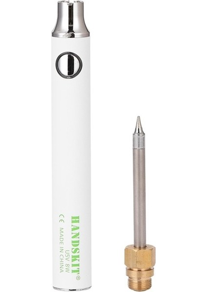 Usb Şarj Edilebilir Havya 5v 8w Lehim Istasyonu İle Ayarlanabilir (Yurt Dışından)