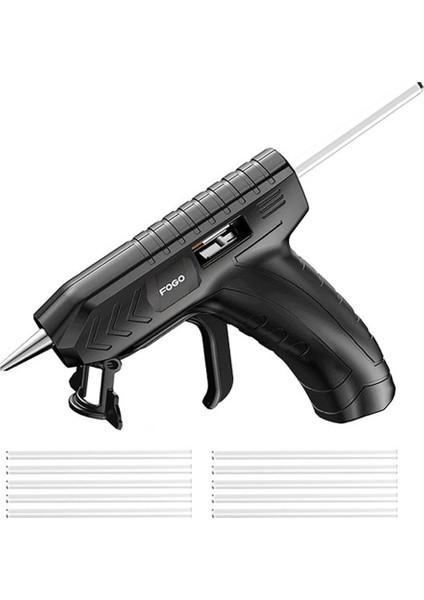 Usb Şarjlı Profesyonel Akülü Sıcak Tutkal Makinesi - Siyah (Yurt Dışından)