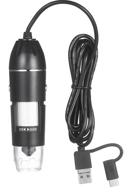Usb Dijital Mikroskop Büyüteç - Siyah (Yurt Dışından)