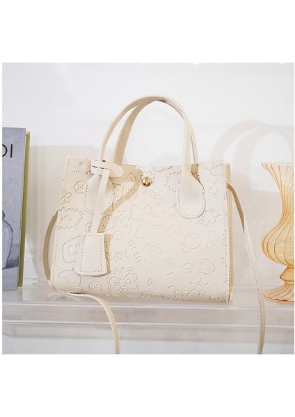 Büyük Kapasiteli Portatif Kabartmalı Çapraz Askılı Çanta (Yurt Dışından)