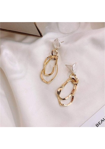 Geometrik Incili Kadın Küpe (Yurt Dışından) fiyatları