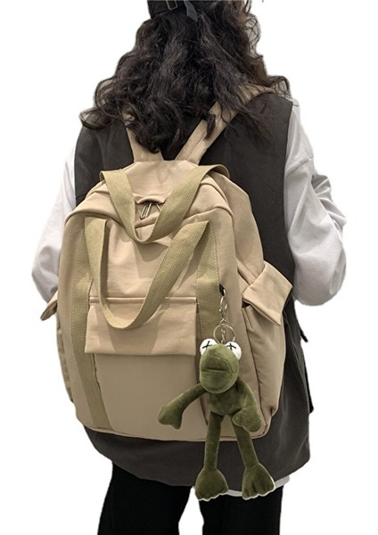 Kadın Sırt Çantası Suya Dayanıklı Naylon Okul Sırt Çantası (Yurt Dışından)