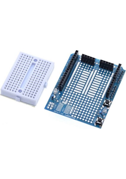 Mini Breadbordlu Arduino Uno R3 Proto Shield Kiti
