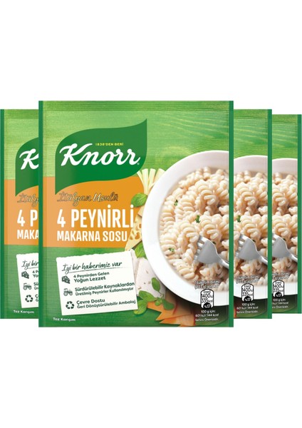 4 Peynirli Makarna Sosu 50 g x4 fiyatları