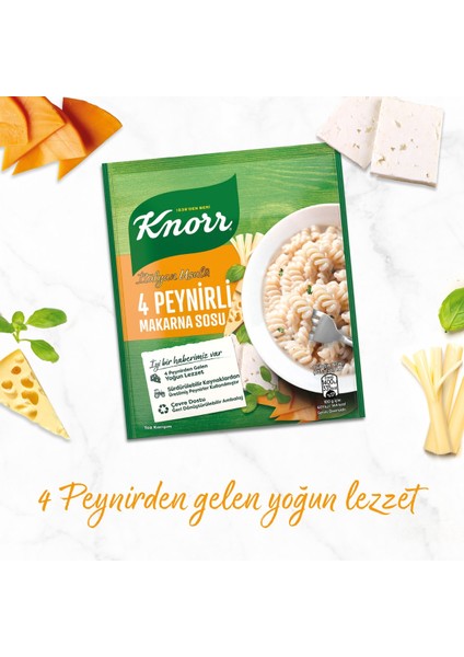 4 Peynirli Makarna Sosu 50 g x4 fırsatları