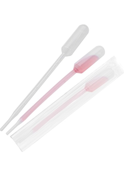 Steril Pastör Pipeti 0.5-1 mL - 100 Adetlik Paket - Tek Tek Poşetli