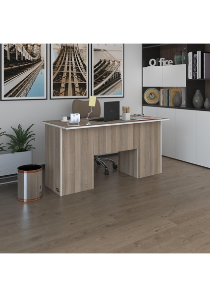 Kenzlife ofis masası masi oka crd 75*170*60 kilitli kapaklı dolap çiftli bilgisayar çalışma masası fiyatları