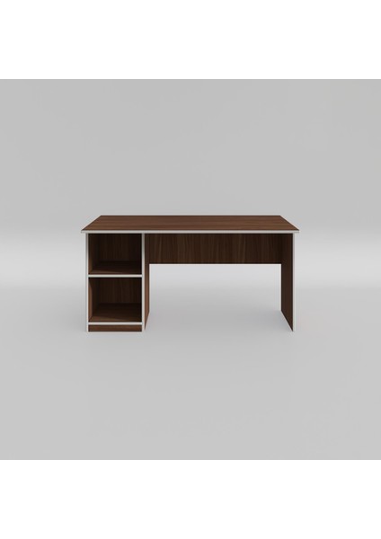 Kenzlife ofis masası miyamoto cvz sol 75*160*80 raflı dolap bilgisayar çalışma masası modelleri