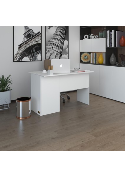 Kenzlife ofis masası miyamoto byz sağ 75*130*80 raflı dolap bilgisayar çalışma masası