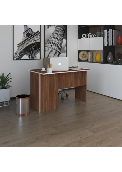 Kenzlife ofis masası miyamoto cvz sağ 75*140*60 raflı dolap bilgisayar çalışma masası