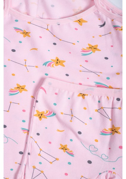 Kız Çocuk Ip Askılı Desenli Atlet Boxer Takım Pamuklu Yumuşacık fiyatları