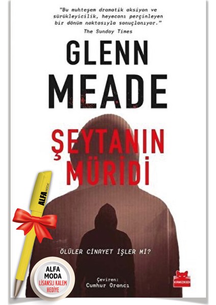 Şeytanın Müridi (Glenn Meade) + Alfa Moda Lisanslı Kalem - Kırmızı Kedi - Glenn Meade