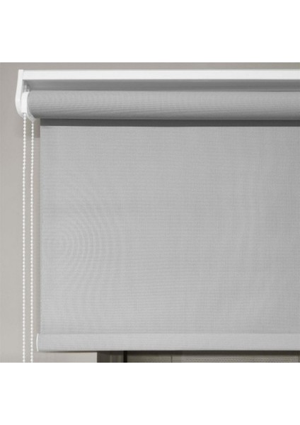 Modern Sun Screen Lüks Stor Perde Alüminyum Kasalı Yüksek Kaliteli - Açık Gri fiyatları