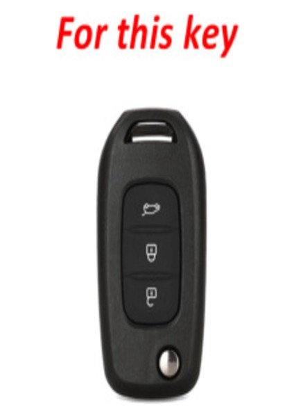 Megane 4 Clio 5 Koleos Silikon Anahtar Kılıf modelleri