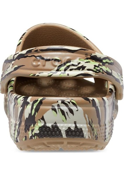 Classic Printed Camo Clog Unisex Sandalet