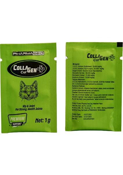 Lifeguard Yavru Kedi Süt Tozu 240 gr ve Kedi Prebiyotik 3 x 1 gr ve Kolajen 3 x 1 gr