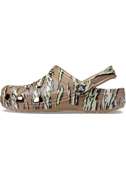 Classic Printed Camo Clog Unisex Sandalet