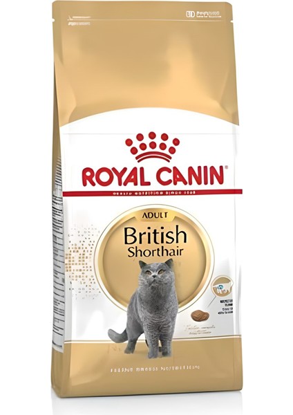 British Shorthair Yetişkin Kuru Kedi Maması 2 kg