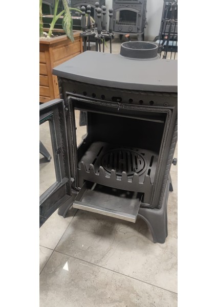 Flame Stove FS-052 Minör Lüx 3 Camlı Döküm Soba