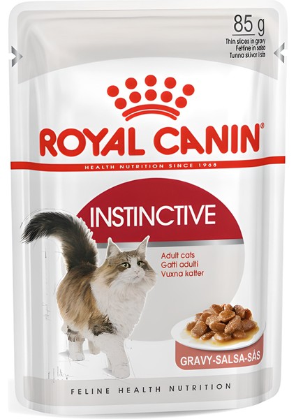 Instinctive gravy Yetişkin Kedi Pouch Konserve 85 gr