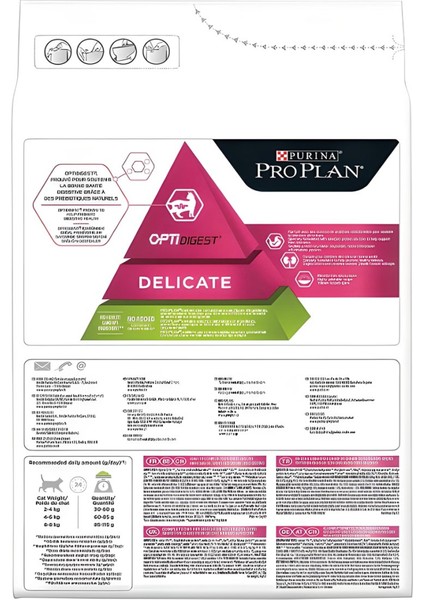 Delicate Yetişkin Kuzulu Kedi Maması 3 kg fiyatları