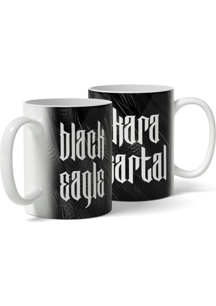 Black Eagle - Kara Kartal Baskılı Kupa Bardak modelleri