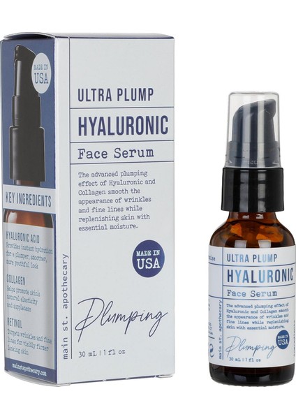 Main St.apothecary Hyaluronic Yüz Serumu 30ML