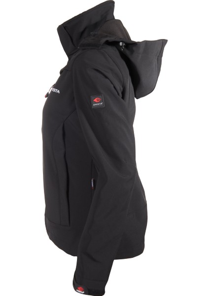 Outdoor Kapüşonlu Kadın Softshell Ceket