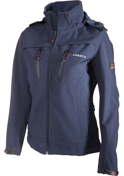 Outdoor Kapüşonlu Kadın Softshell Ceket