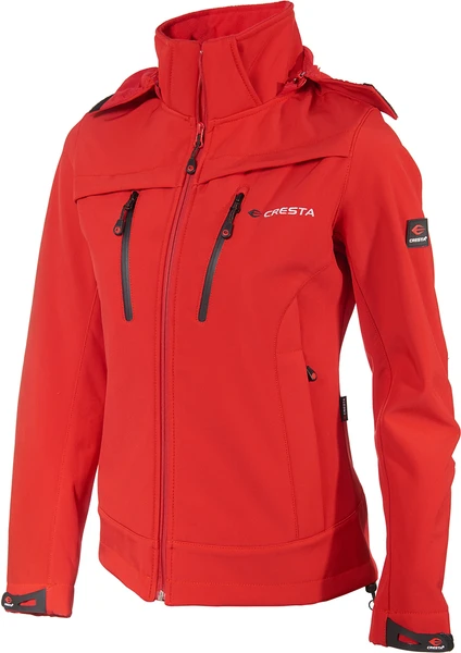 Outdoor Kapüşonlu Kadın Softshell Ceket