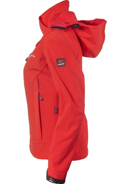 Outdoor Kapüşonlu Kadın Softshell Ceket