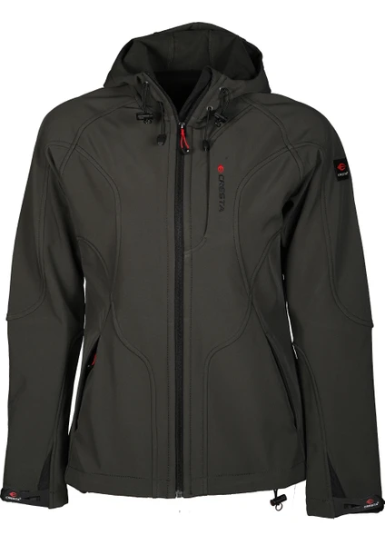 Outdoor Kapüşonlu Dynamic Kadın Softshell Ceket