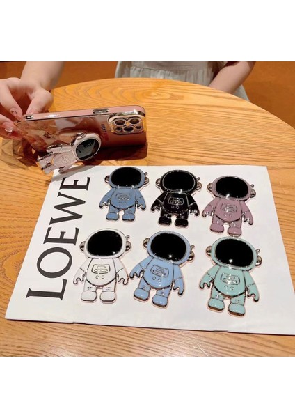 Space Astronot Figürlü Cep Telefonu Standı Cihazınızın Arka Yüzeyine Veya Kılıfınıza 3m Yapıştırıcı Takabilirsiniz indirimleri