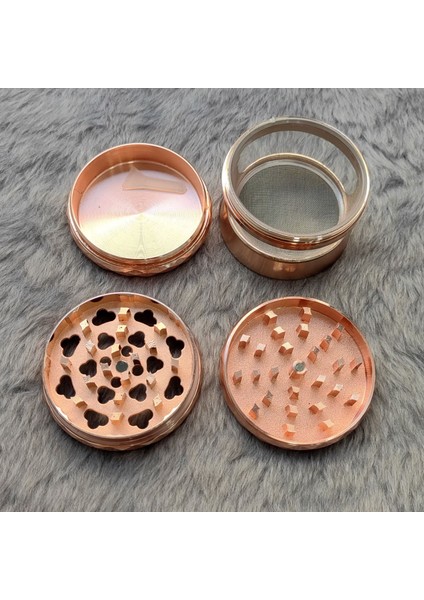 63 Mm. Rose Pencereli Tütün Baharat Herbal Öğütücüsü Parçalayıcı RC80RS modelleri