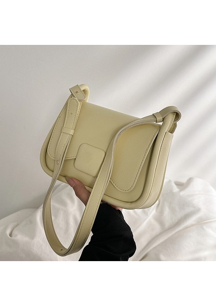 Bahar Yeni Moda Basit Messenger Çanta Casual Banliyö Omuz Çantası (Yurt Dışından)
