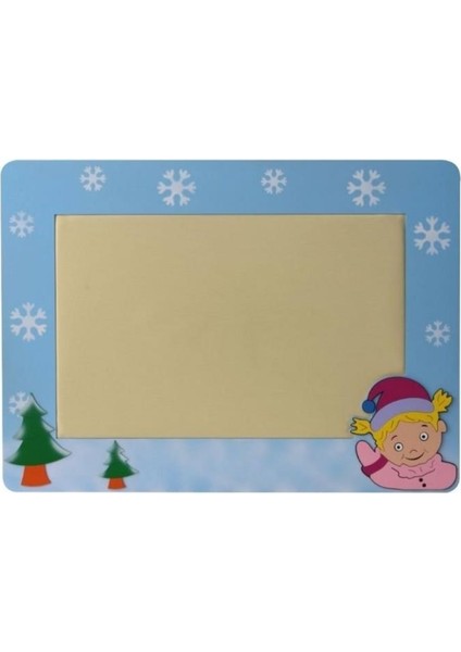 Woodylife Ahşap Figürlü Kış Pano Çocuk Oyuncak Kreş Set
