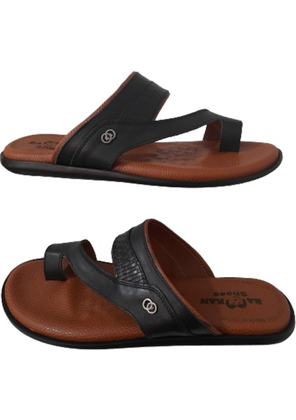 Erkek Hakiki Deri Parmak Arası Şık Terlik fırsatları