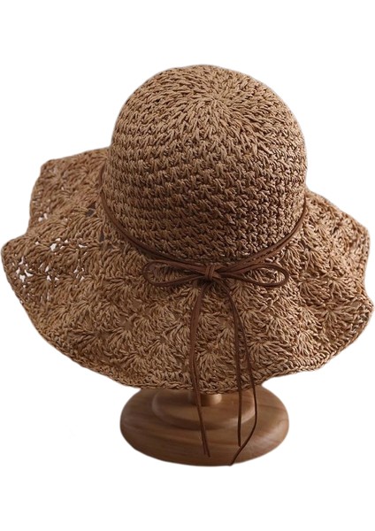 Eva Nefes Alabilir Kadın Şapka - Kahverengi (Yurt Dışından)