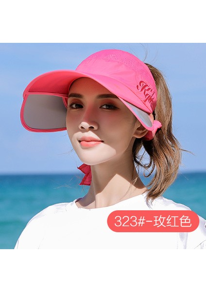 Eva Bisiklet Nefes Alabilen Vizör Dişi Ölçeklenebilir Geniş Ağzı Boş Üst - Kırmızı (Yurt Dışından) fiyatları