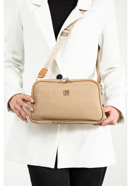 Vizon Kadın Su Geçirmez Uzun Askı 5 Gözlü Çapraz Omuz Çantası MDS4023