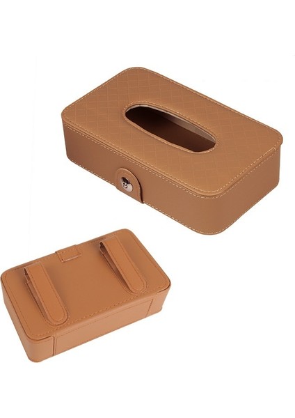 Araba Deri Mendil Kutusu (Yurt Dışından)