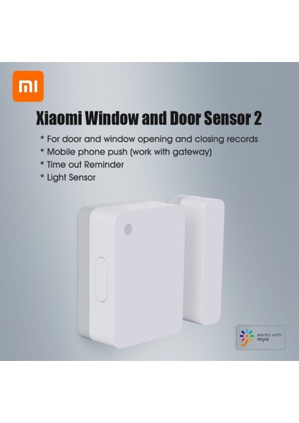 Xiaomi Kapı Ve Pencere Sensörü 2 Akıllı Kapı Sensörü (Yurt Dışından)